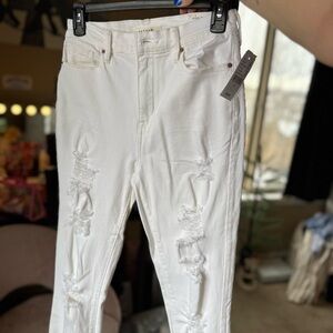 PacSun High-Rise White Jeggings